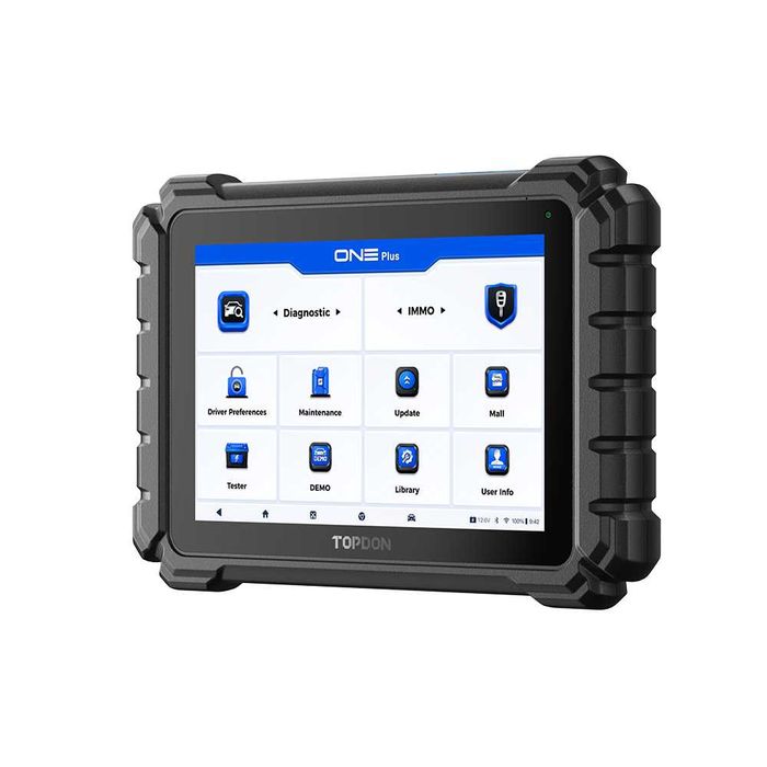 TOPDON ONE Plus – Професионална автодиагностика с AI, онлайн програмиране, ECU кодиране и 50+ сервизни функции, Can FD, DOIP,2 часа Безплатно обучение