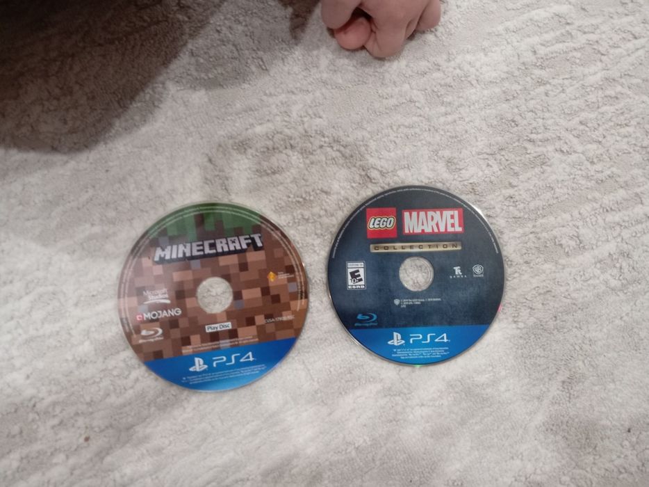 Игры пс4 майнкрафт и lego marvel  collection