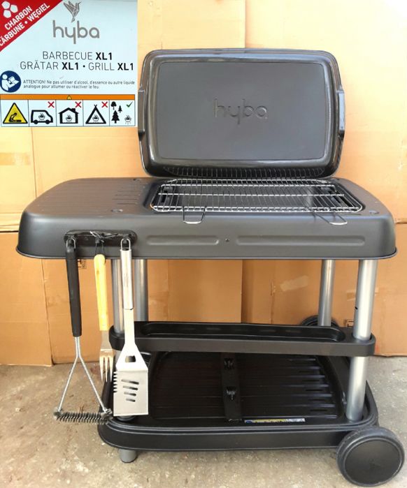 GRĂTAR Hyba XL1 cu roti NOU + BONUS - 295 Lei