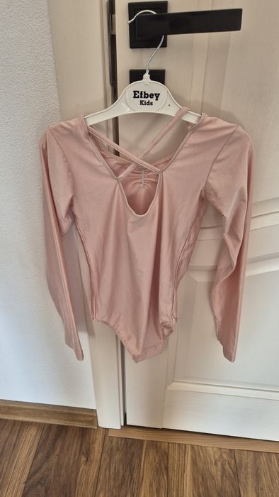 Costum gimnastica mâneci lungi 134/140