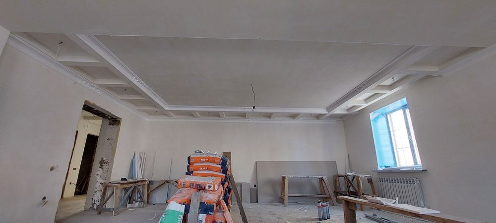 Установка Плинтус, Галтель, Молдинг