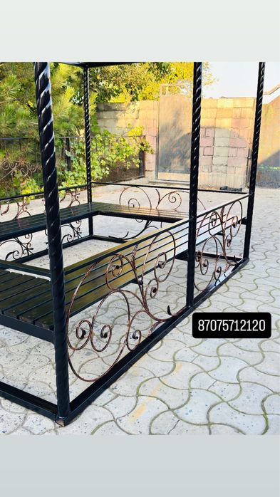 Беседка 210х300 витые трубы