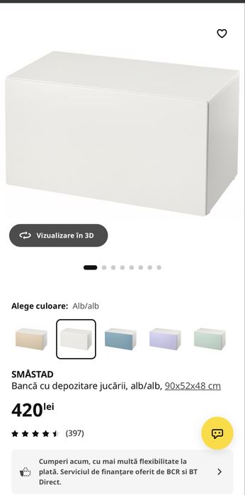Ansamblu mobilier copii IKEA - Smastad