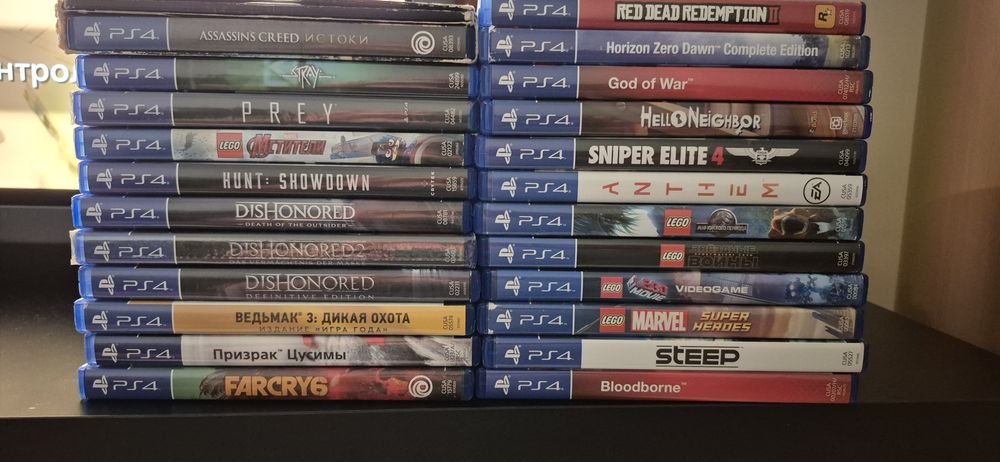 Игры на sony Playstation 4
