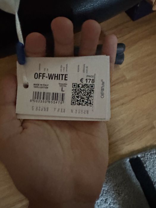 tricou off white