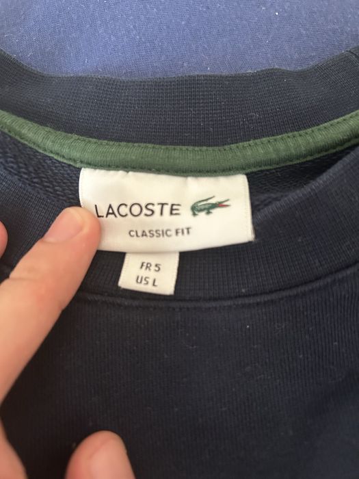 Lacoste блуза. L