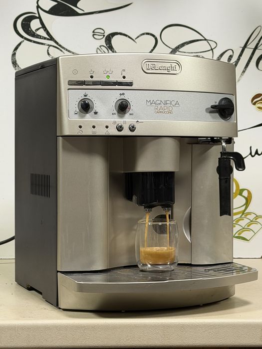 Кафемашина кафе автомат delonghi rapid с гаранция