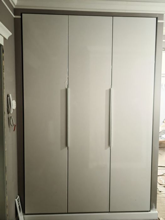 Фасады МДФ белый глянец