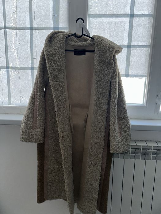 Тэди пальто с капюшоном