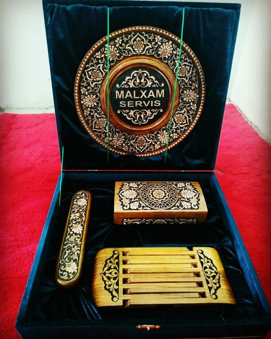 Подарочный набор. Комплект. Совгалар топлами. Ручная работа. К,ол иши