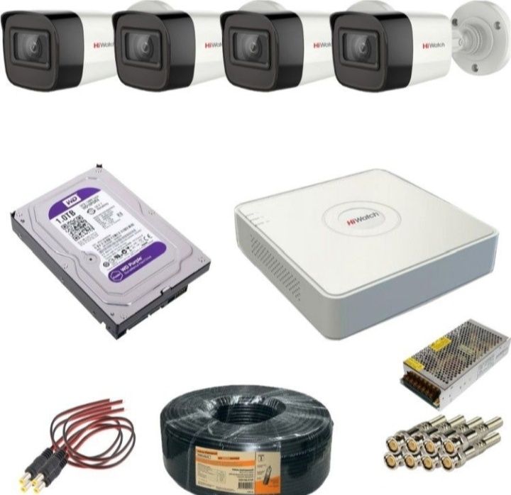 Установка камер видеонаблюдения Шымкент