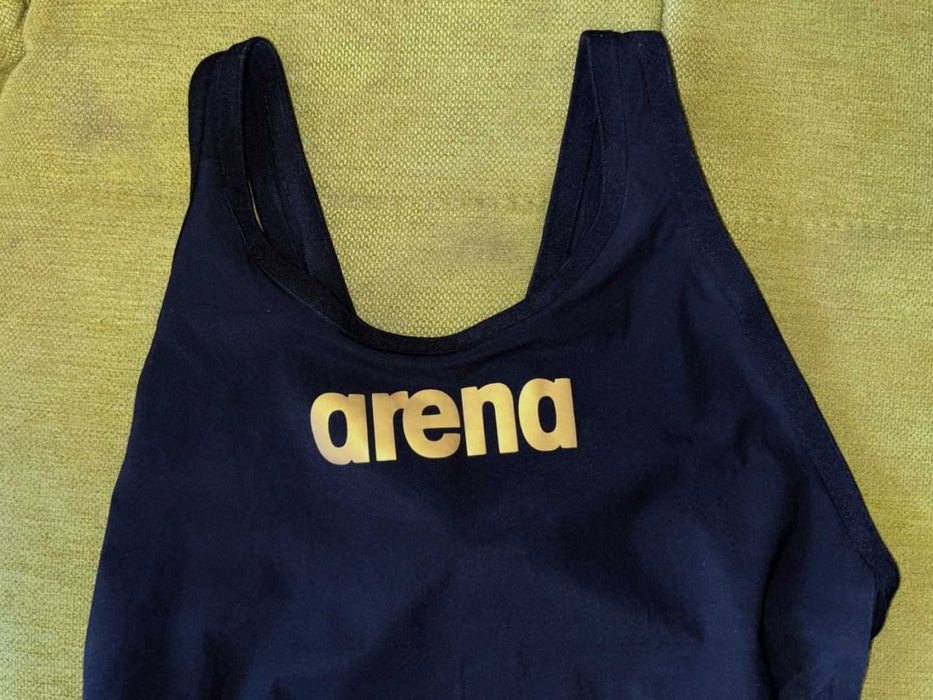 Състезателен бански ARENA Women Carbon-Glide Open back