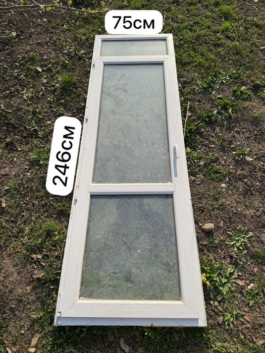 Дверь пластиковая и окно