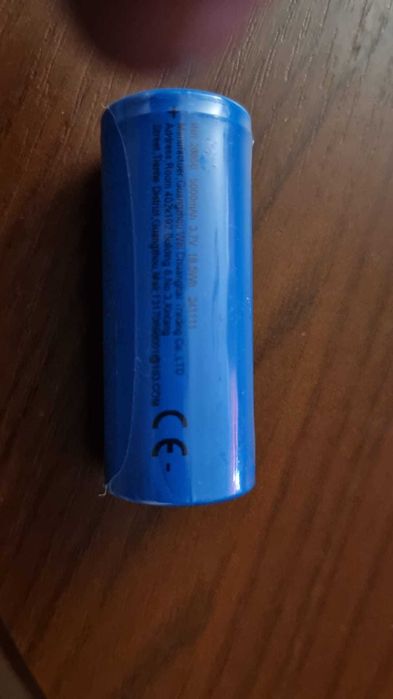 Pachet 4 buc. baterii 26650 / 5000 mAh , 3.7V noi/sigilat