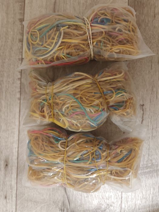 Резинки разные цвета