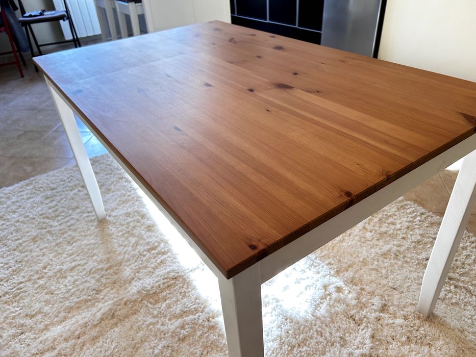 Трапезна маса IKEA LERHAMN за 4-6 човека