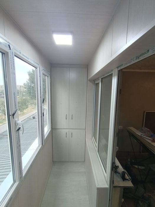 Балкон под ключ утепление остекление