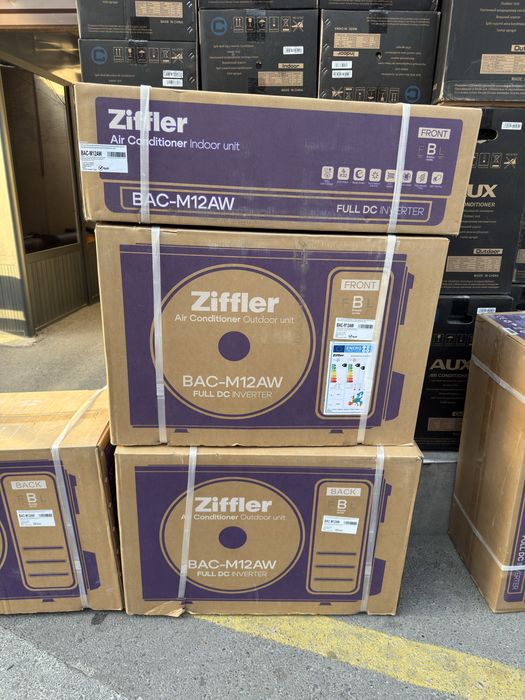 Кондиционер Ziffler 12/18/24 | Full DC Inverter, доставка бесплатно