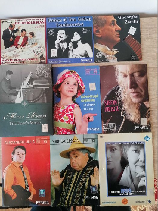 Filme, muzica pe DVD si CD
