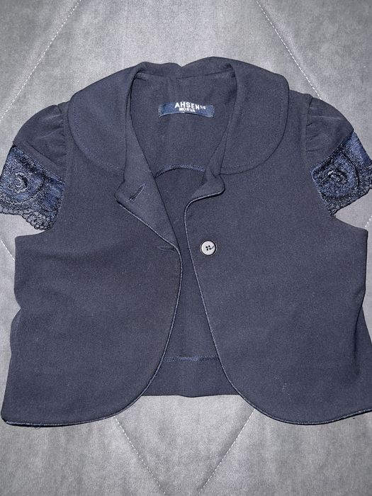 Сарафан пиджак безрукавка для школы на девочку