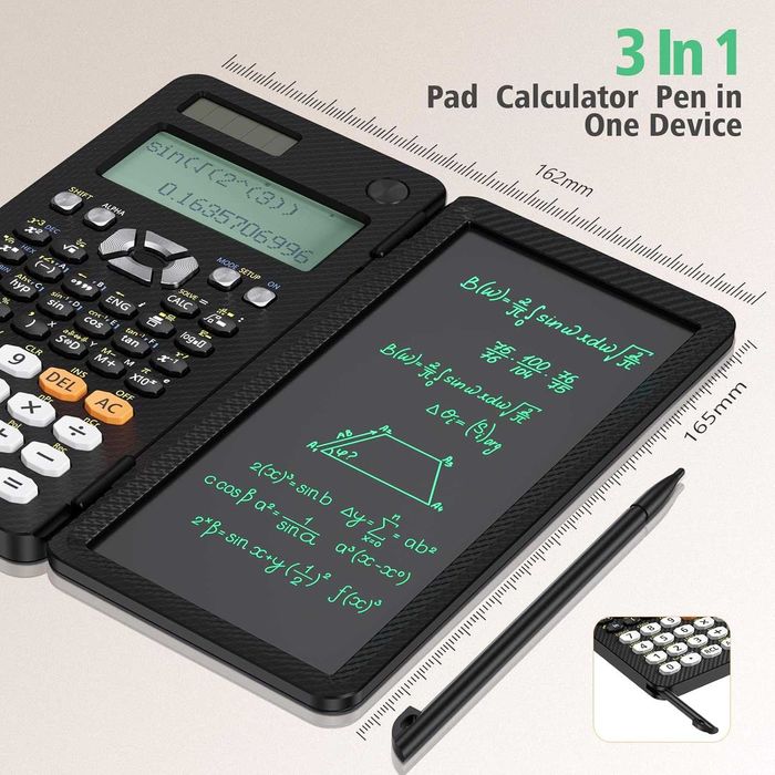 За студенти и ученици калкулатор NEWYES 991ES MAX + LCD таблет ...