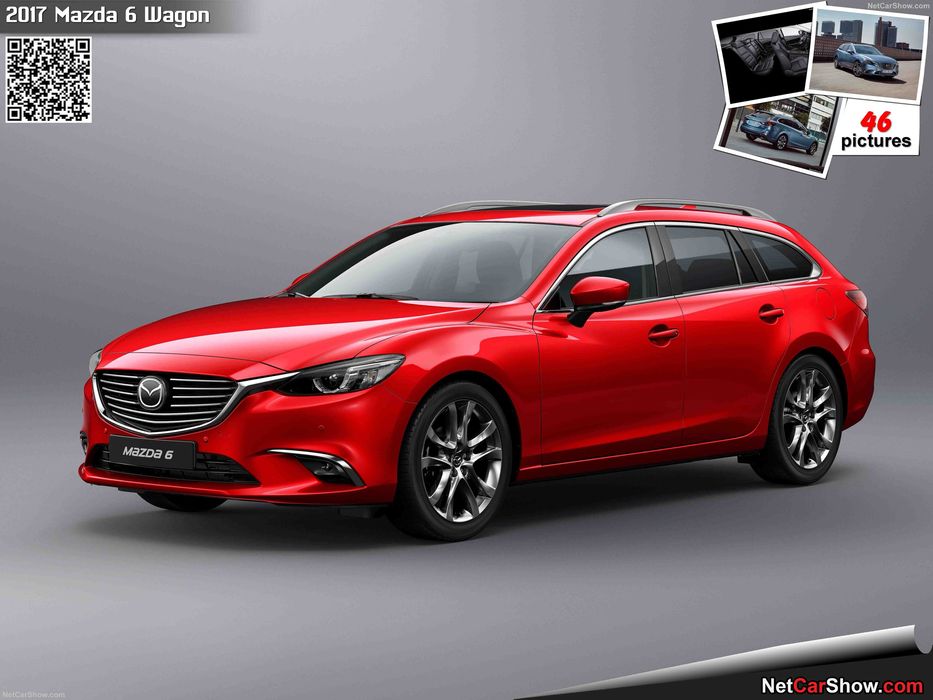 Мазда 6 комби Mazda 6 combi 2.2 дизел автомат и ръчна кутия 2017г.