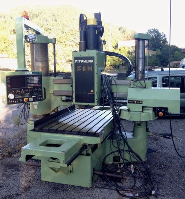 CNC Вертикален Обработващ Център - Фреза ЦПУ -X 1500mm Fanuc 6M фреза