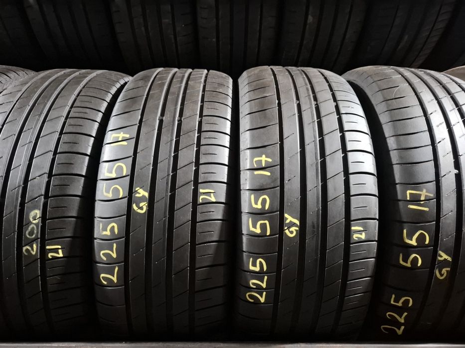225 55 17 Vand 4 anvelope vara Goodyear
