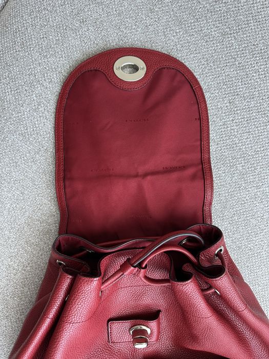 Раница Coach натурална кожа
