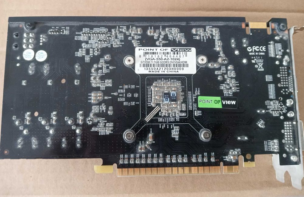 Видеокарта NVIDIA GTX 550 Ti