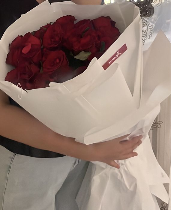 букет роза 25 штук