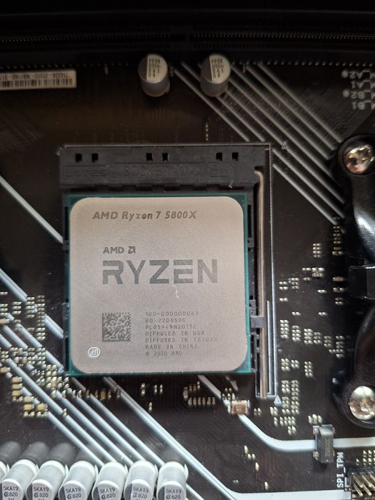 ASUS Prime X570-P + AMD Ryzen 7 5800X + 16GB DDR4 RAM – комплект