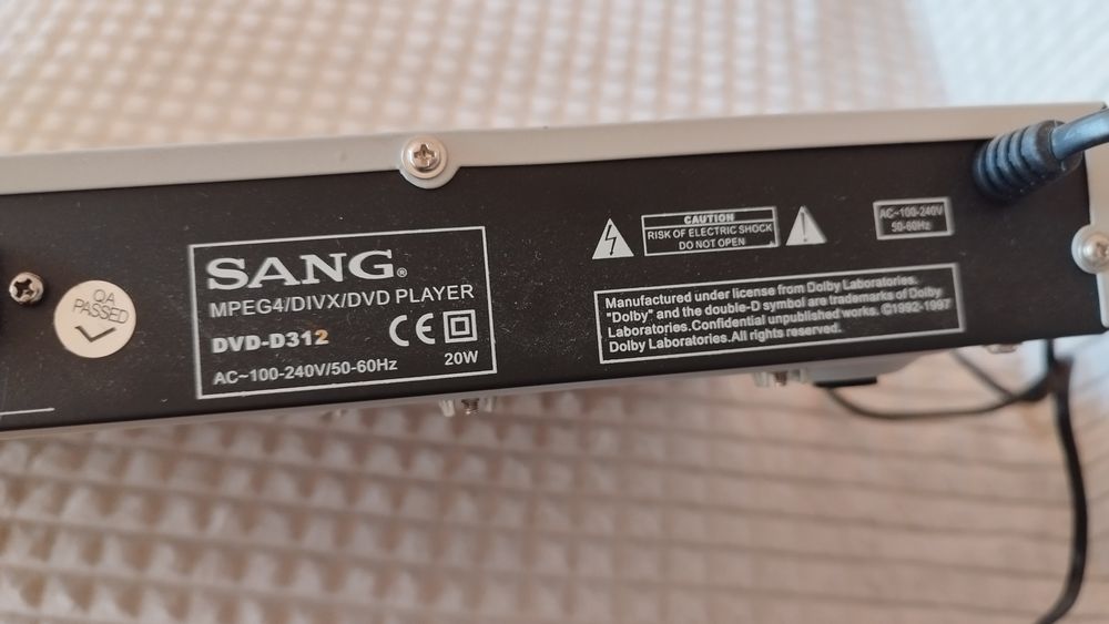 DVD Sang D312 MPeg4/DIVX/DVD