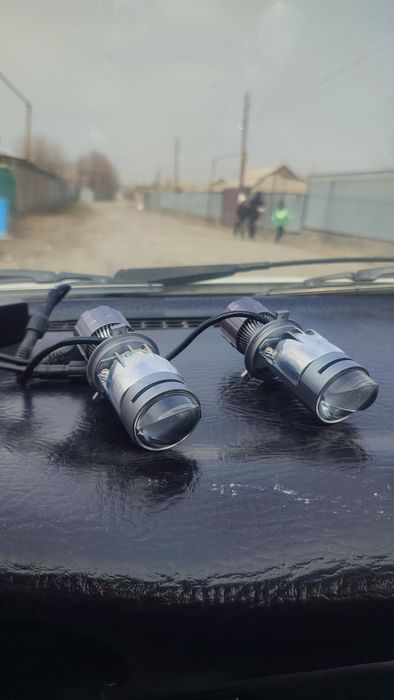 Н4 минилинза лед