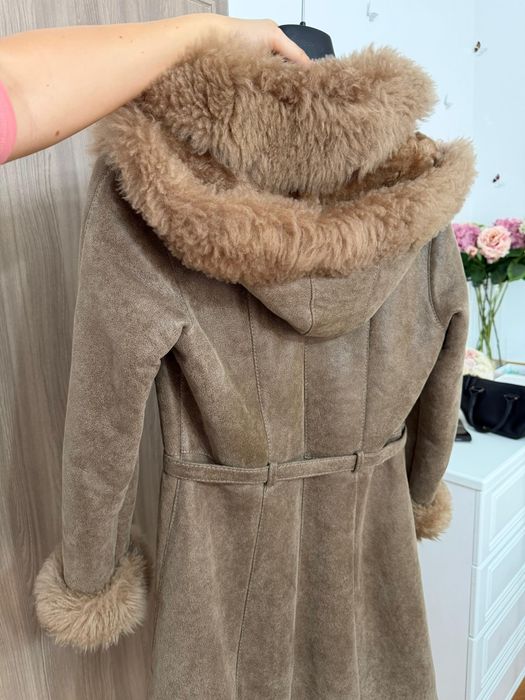 Palton din piele modern