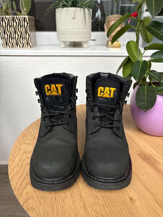 CATerpillar туристически обувки Colorado Lace Up Boot Black от набук