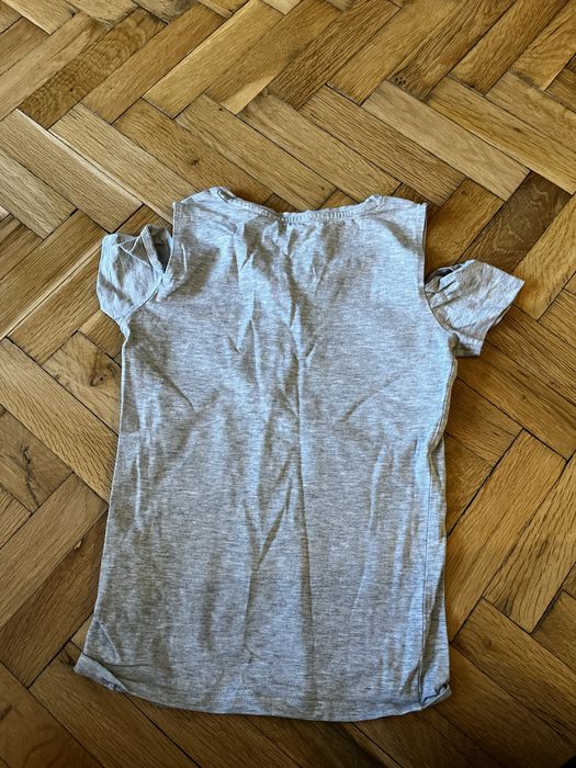 Тениска с открити рамене, размер XS