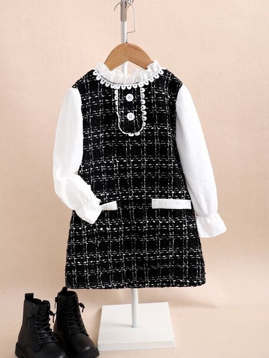 Shein платье на девочку 7 лет