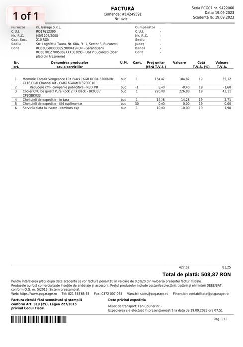 Vand pc gaming (custom build)