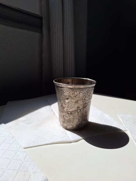 Vand Pahar din  Argint