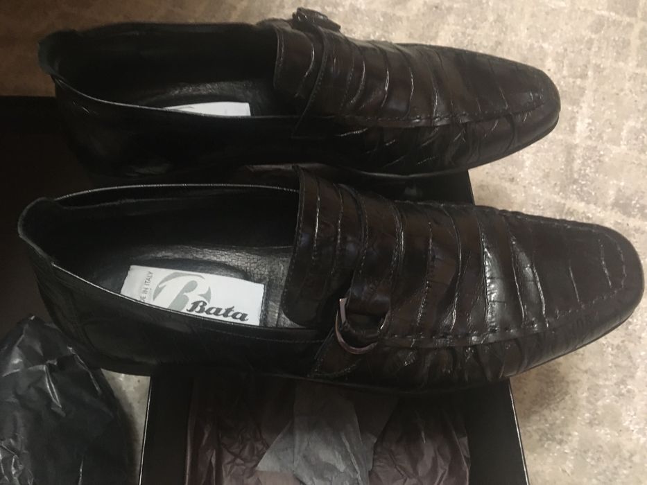 Италиански мъжки елегантни обувки