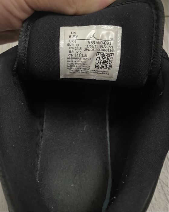 AIR Jordan 1 low- black
