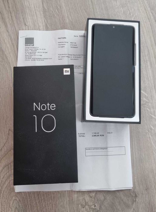 Xiaomi Mi Note 10, Dual SIM, 128GB, 6GB RAM (Samsung S10)