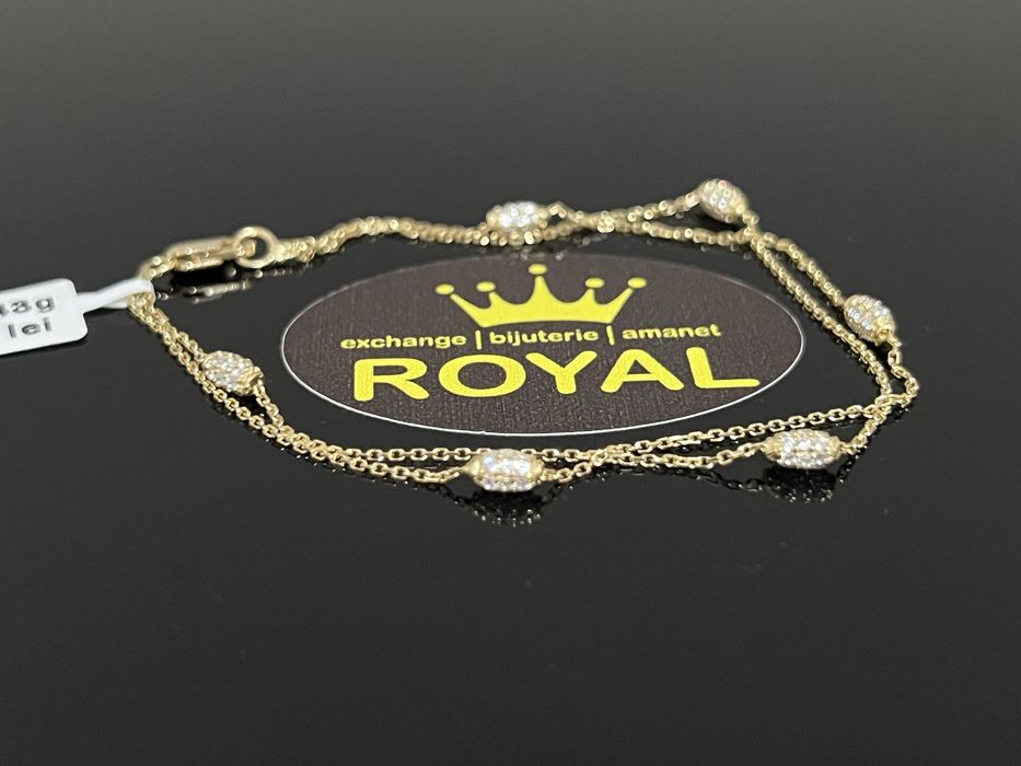 Bijuteria Royal CB : Bratara dama aur 14K 2,43 grame