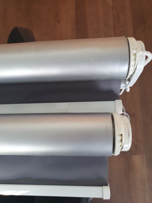 Rolete textile, termo, gri, 3 dimensiuni
