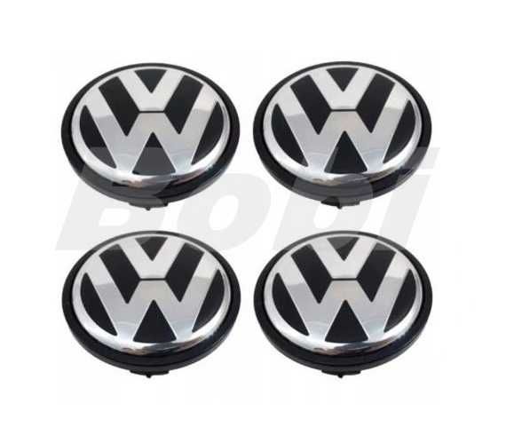 Капачки за джанти VW 65mm / 3B7601171 / Volkswagen Golf Passat Touran Caddy Tiguan Sharan Jetta