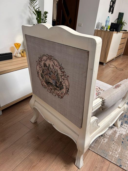 Fotoliu din lemn masiv