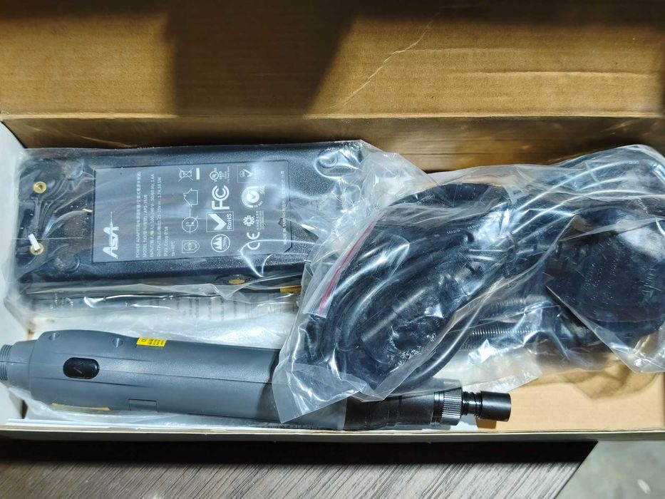 Șurubelniță electrică ASA-3000S cu sursă de alimentare APS-351B cu posibilitate de setare torque si oprire automata.