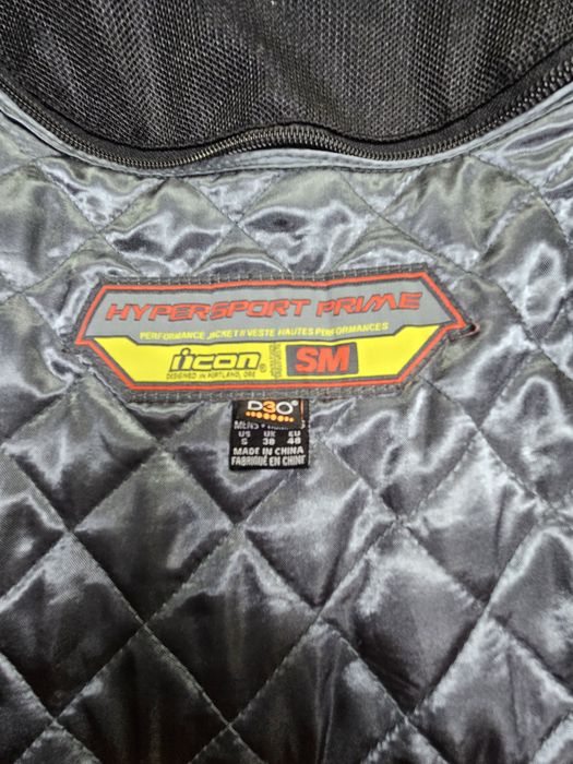Geacă moto din piele Icon 48 S-M