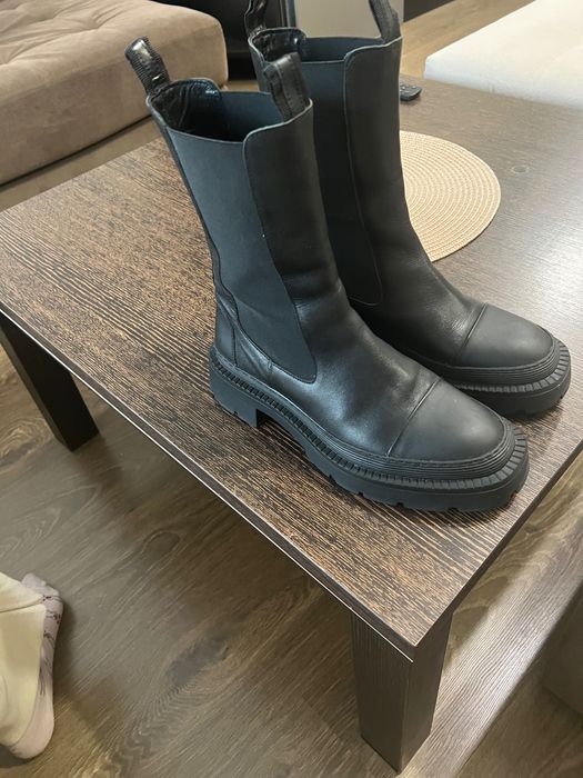 Дамски ботуши естествена кожа